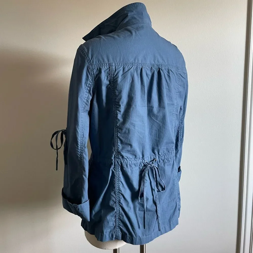 CAbi | Style #393 Blue Lightweight Utility Jacket - Picture 2 of 9
